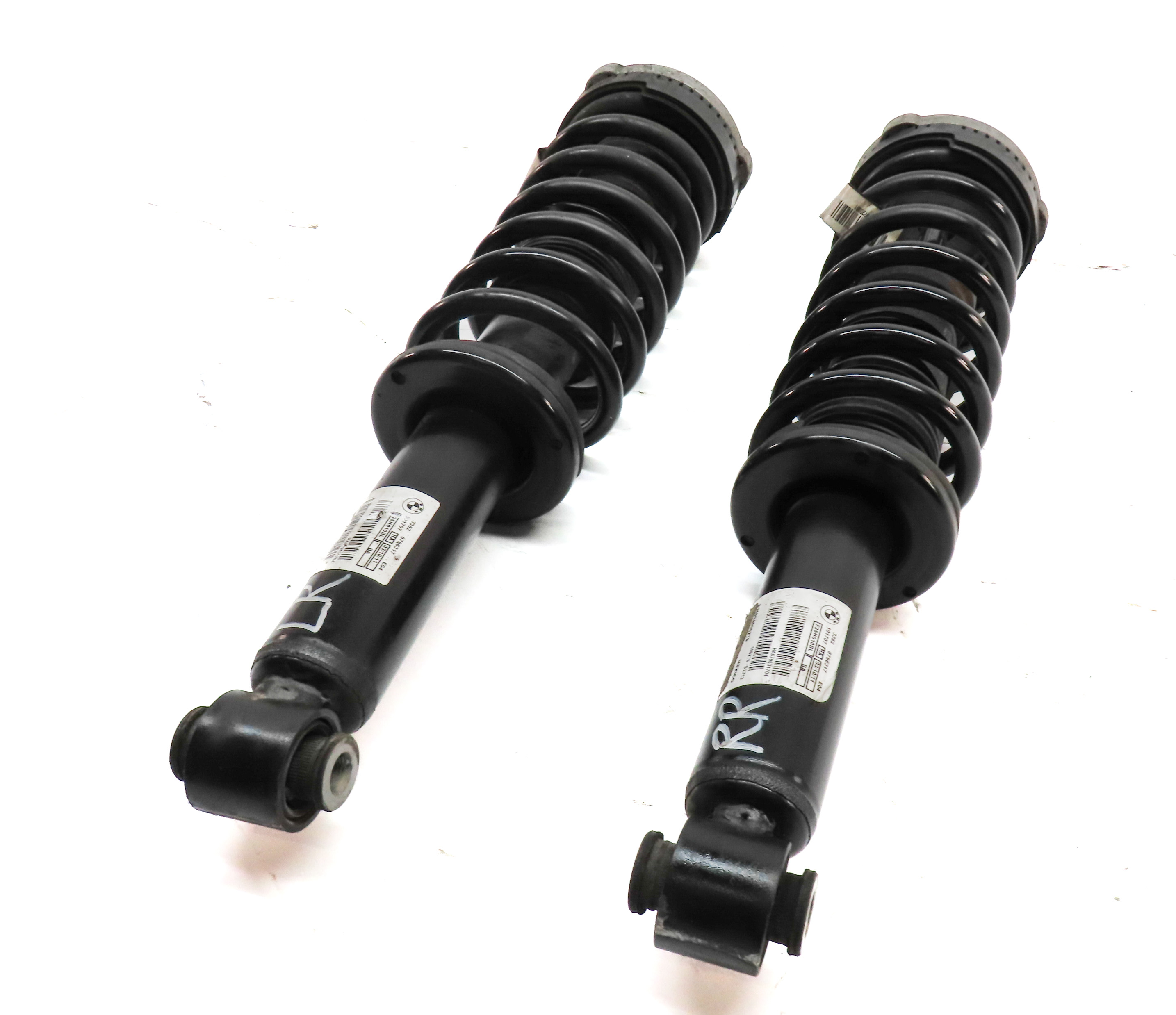 2011-2018 BMW X3 X4  (F25 F26) AWD REAR LEFT & RIGHT SPORT SHOCK STRUT SET/2 — exact item pictured